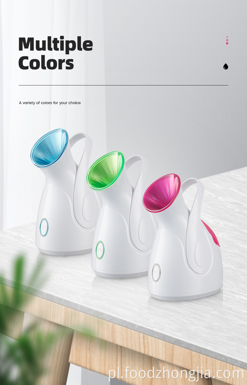 Gorąca mgła Wysokiej jakości urządzenie domowe niestandardowe logo elektryczne mini przenośny przenośny parowiec na twarz